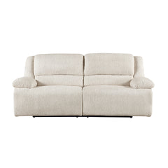 Caliber Beige Double Reclining Sofa