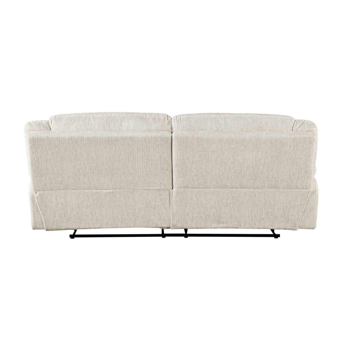 Caliber Beige Double Reclining Sofa - Ornate Home