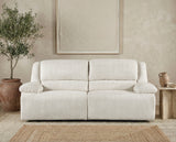 Caliber Beige Double Reclining Sofa - Ornate Home