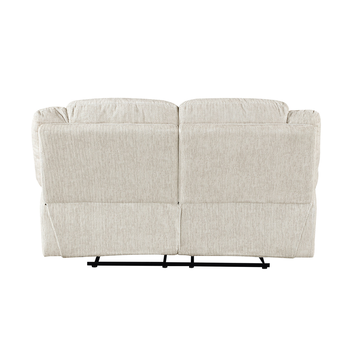 Caliber Beige Power Double Reclining Loveseat - Ornate Home