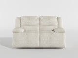 Caliber Beige Power Double Reclining Loveseat - Ornate Home