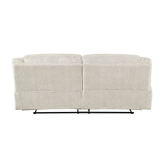 Caliber Beige Power Double Reclining Sofa - Ornate Home