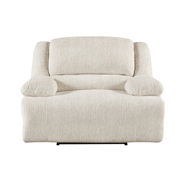 Caliber Beige Power Reclining Chair - Ornate Home