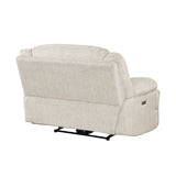 Caliber Beige Power Reclining Chair - Ornate Home