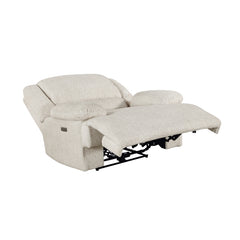 Caliber Beige Power Reclining Chair - Ornate Home