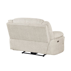 Caliber Beige Power Reclining Chair - Ornate Home
