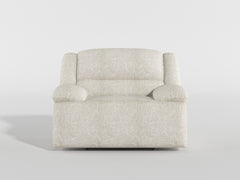 Caliber Beige Power Reclining Chair - Ornate Home