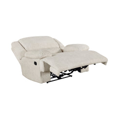 Caliber Beige Reclining Chair - Ornate Home