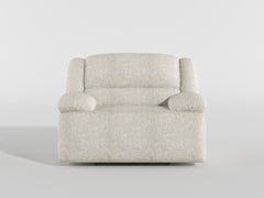 Caliber Beige Reclining Chair - Ornate Home