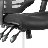 Calibrate Black Mesh Drafting Chair - Ornate Home