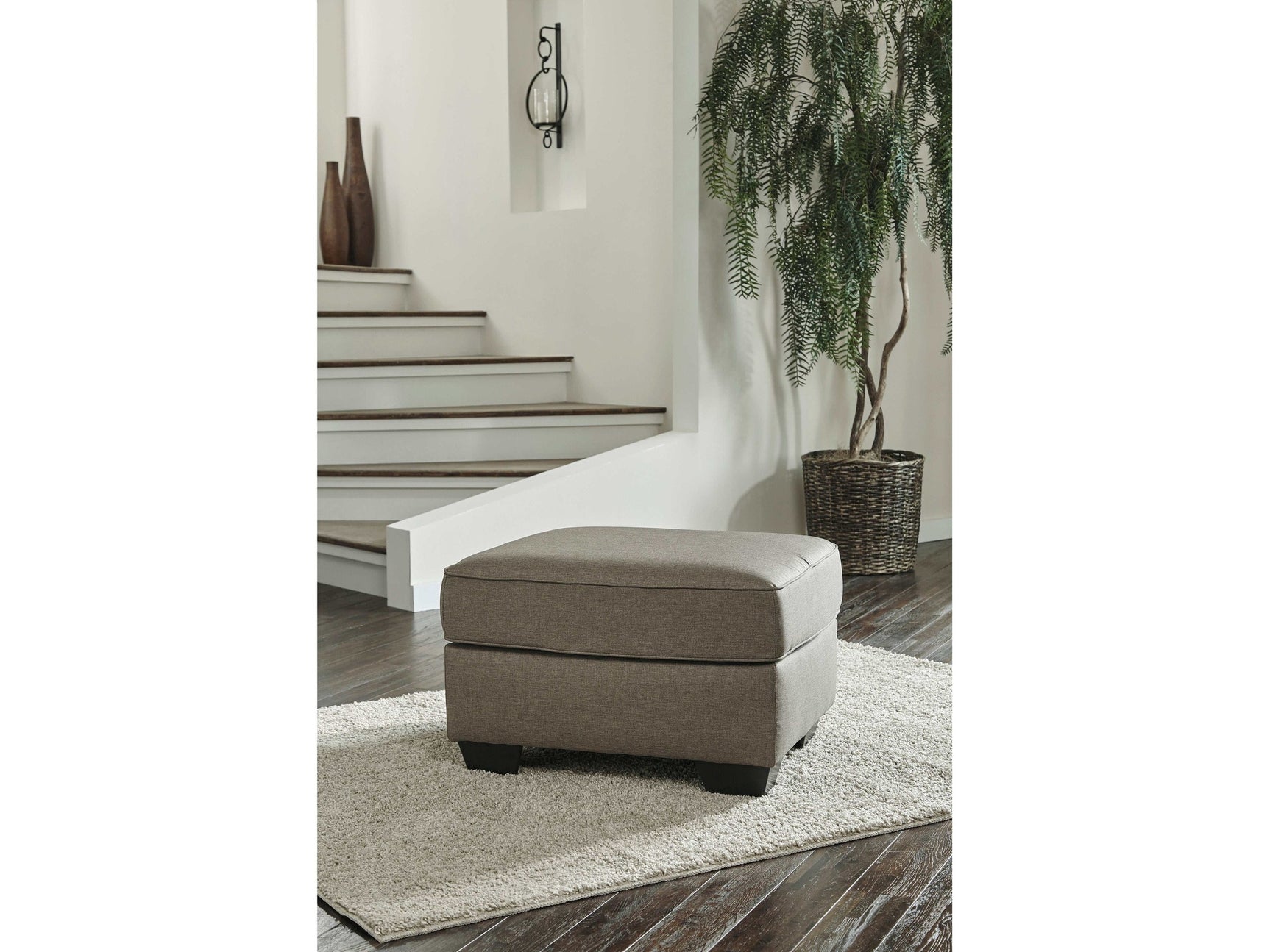 Calicho Cashmere Ottoman - Ornate Home