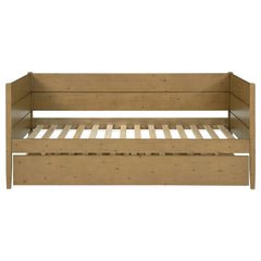 Calinda Natural Wood Twin Daybed With Trundle - Ornate Home