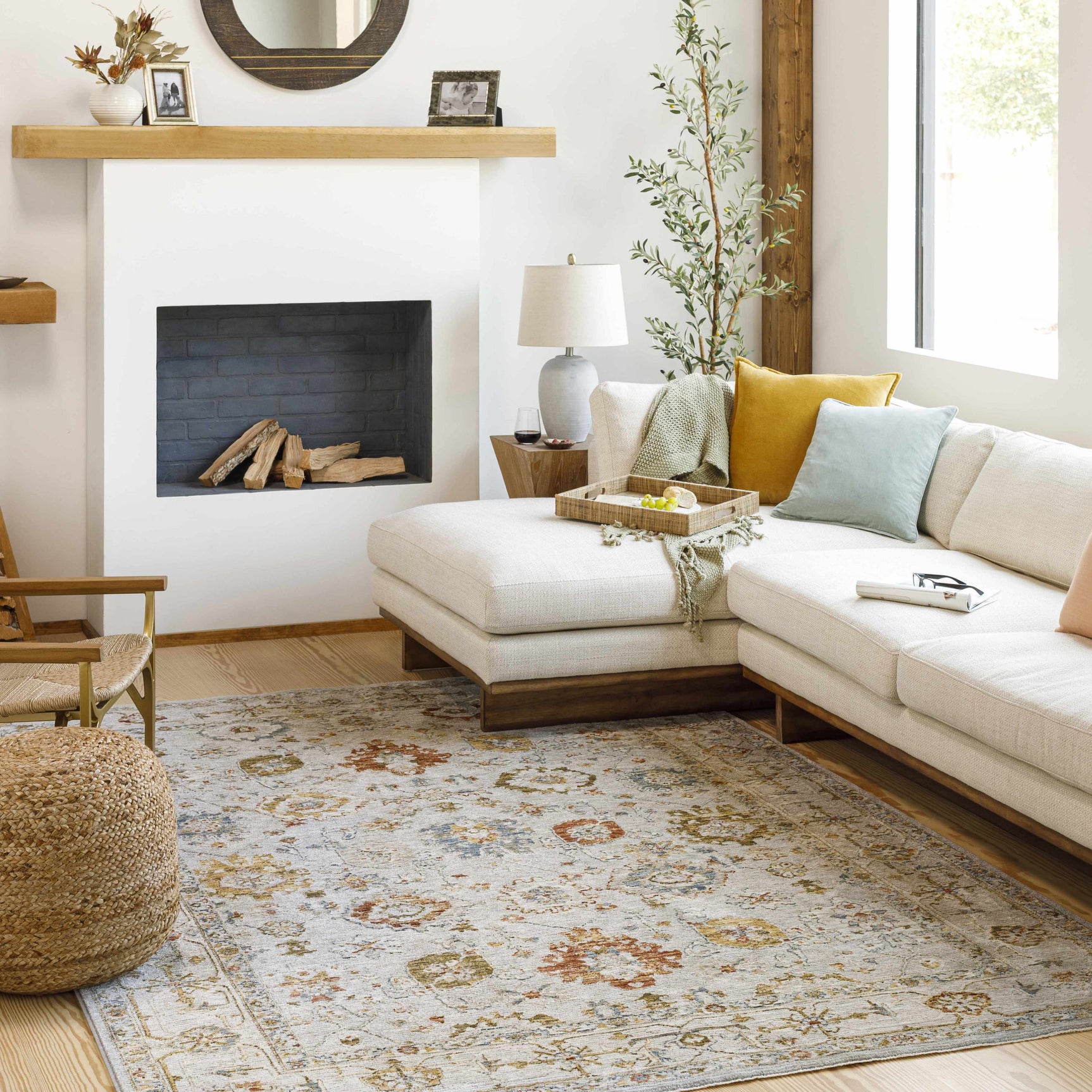 Calingcuan Luxe Oushak Rug - Ornate Home