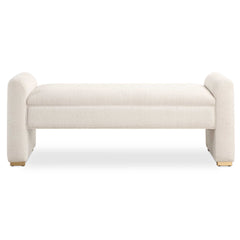 Caliste Ivory Bench - Ornate Home