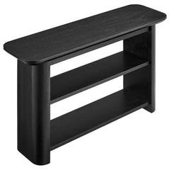 Calix Black 57" Console Table - Ornate Home