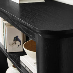 Calix Black 57" Console Table - Ornate Home