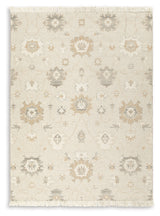 Calkin Linen/Gray/Caramel 8' x 10' Rug - Ornate Home