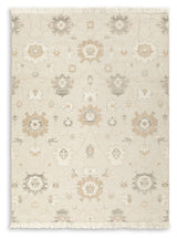 Calkin Linen/Gray/Caramel 8' x 10' Rug - Ornate Home