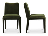 Calla Green Velvet Dining Chair (Set of 2) - Ornate Home