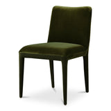 Calla Green Velvet Dining Chair (Set of 2) - Ornate Home