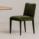 Calla Green Velvet Dining Chair (Set of 2) - Ornate Home
