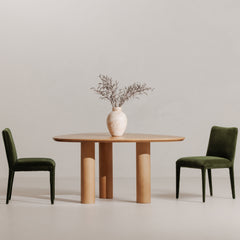 Calla Green Velvet Dining Chair (Set of 2) - Ornate Home