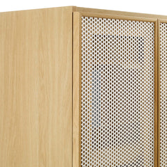 Calla Oak 24" Perforated Metal Bathroom Vanity Cabinet (Sink Basin Not Included) - Ornate Home