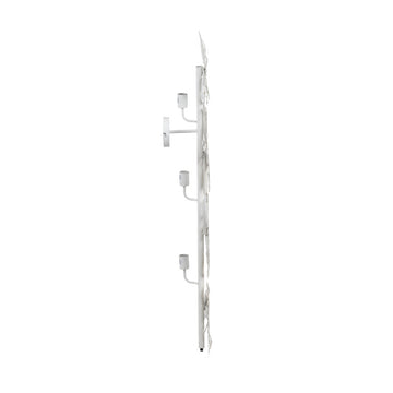 Callaway Dusty White/Gold Wall Sconce - Ornate Home