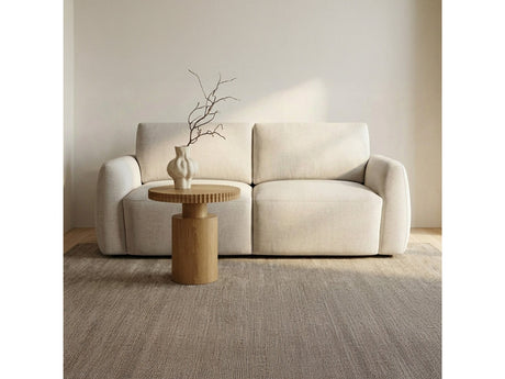 Callie Flecked Oat 68" Sofa - Ornate Home