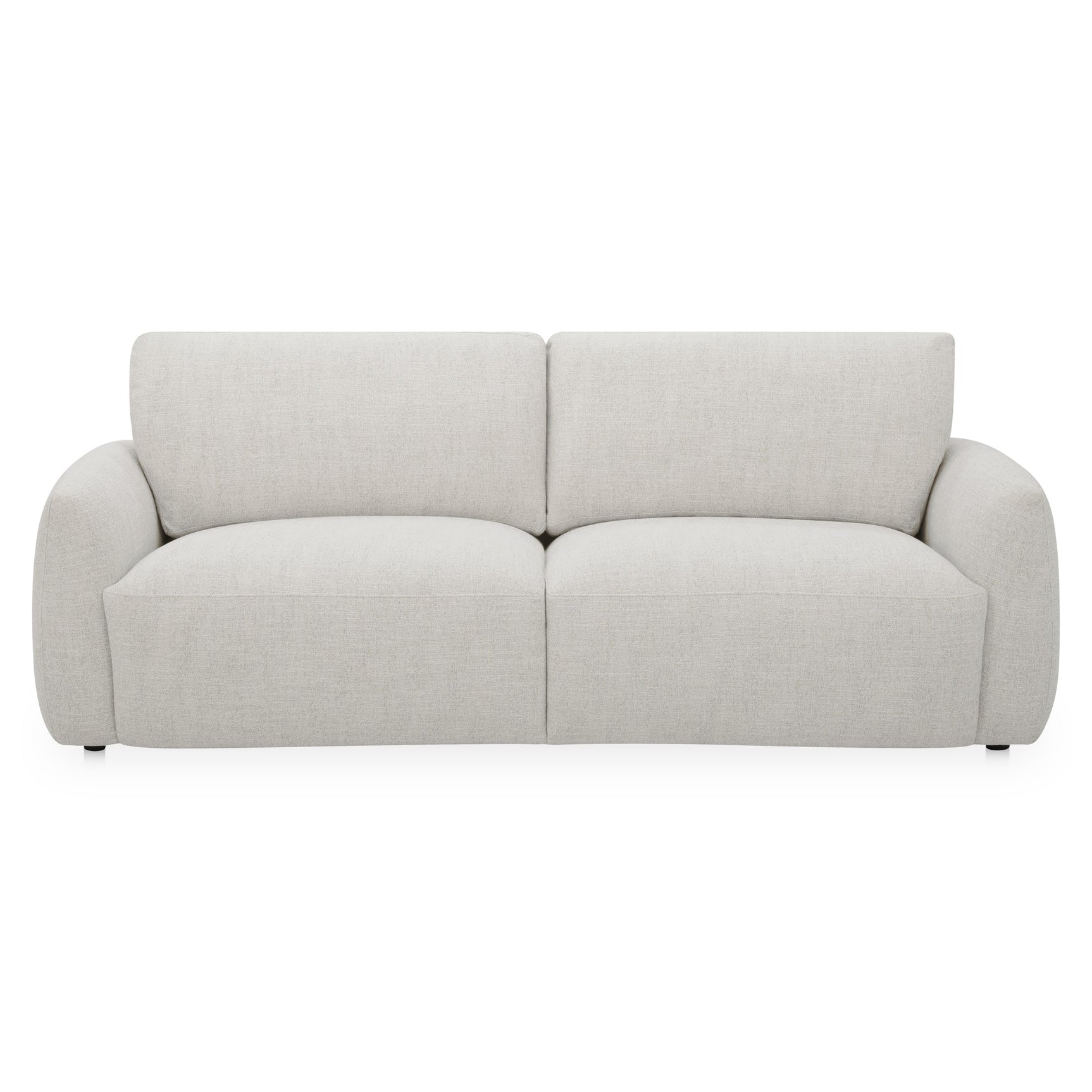 Callie Flecked Oat 91" Sofa - Ornate Home