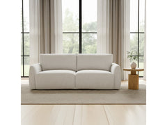 Callie Flecked Oat 91" Sofa - Ornate Home