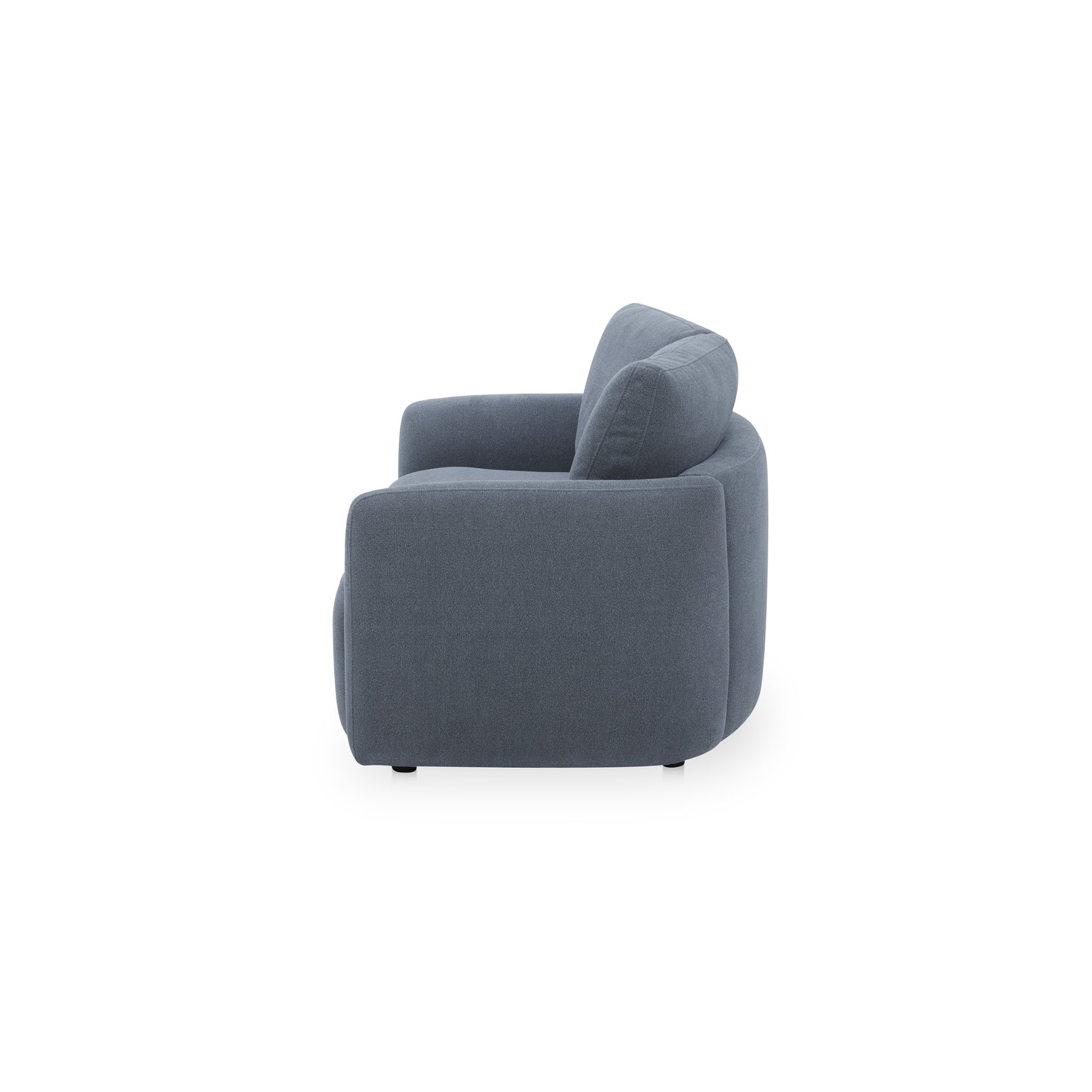 Callie Slate Blue 68" Sofa - Ornate Home
