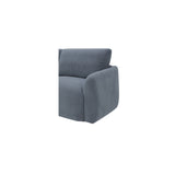 Callie Slate Blue 91" Sofa - Ornate Home