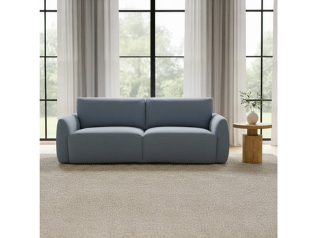 Callie Slate Blue 91" Sofa - Ornate Home