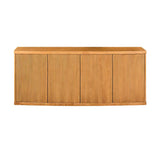Callie Tan Four-Door Sideboard - Ornate Home