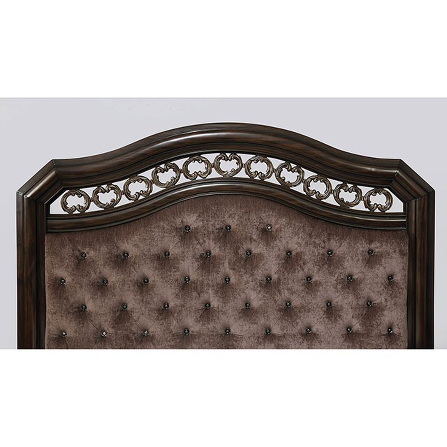 Calliope Espresso Cal.King Bed - Ornate Home