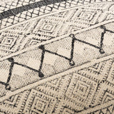 Calliope Monochrome Patterned Throw Pillow - Ornate Home