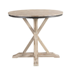 Callista Beach/Natural Counter Height Table - Ornate Home