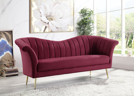 Callista Red Sofa - Ornate Home