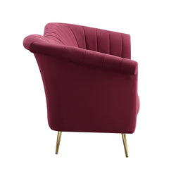Callista Red Sofa - Ornate Home
