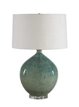 Callista Teal Blue Table Lamp - Ornate Home
