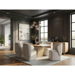 Calma Beige Dining Chair - Ornate Home