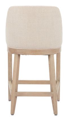 Calmo Beige Counter Stool - Ornate Home