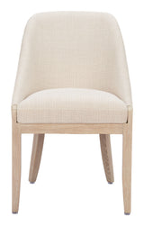 Calmo Beige Dining Chair - Ornate Home