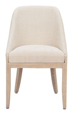Calmo Beige Dining Chair - Ornate Home