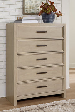 Calmoro Gray 5-Piece Queen Bookcase Bedroom Set - Ornate Home