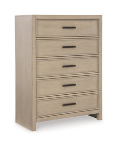 Calmoro Gray 5-Piece Queen Bookcase Bedroom Set - Ornate Home