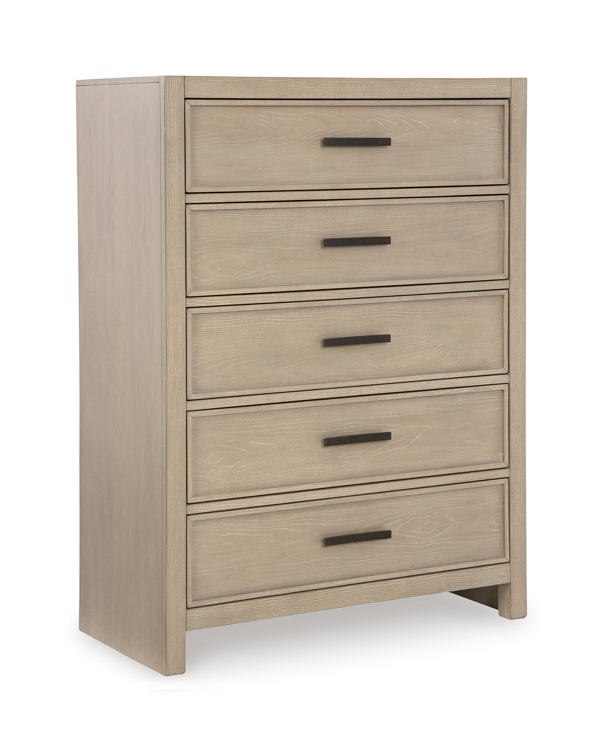 Calmoro Gray 5-Piece Queen Bookcase Bedroom Set - Ornate Home