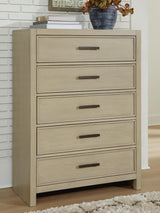 Calmoro Gray Chest of Drawers - Ornate Home