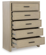 Calmoro Gray Chest of Drawers - Ornate Home